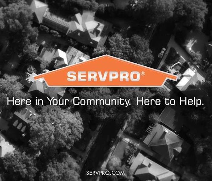 SERVPRO LOGO Thunder Faster to Any Disater 